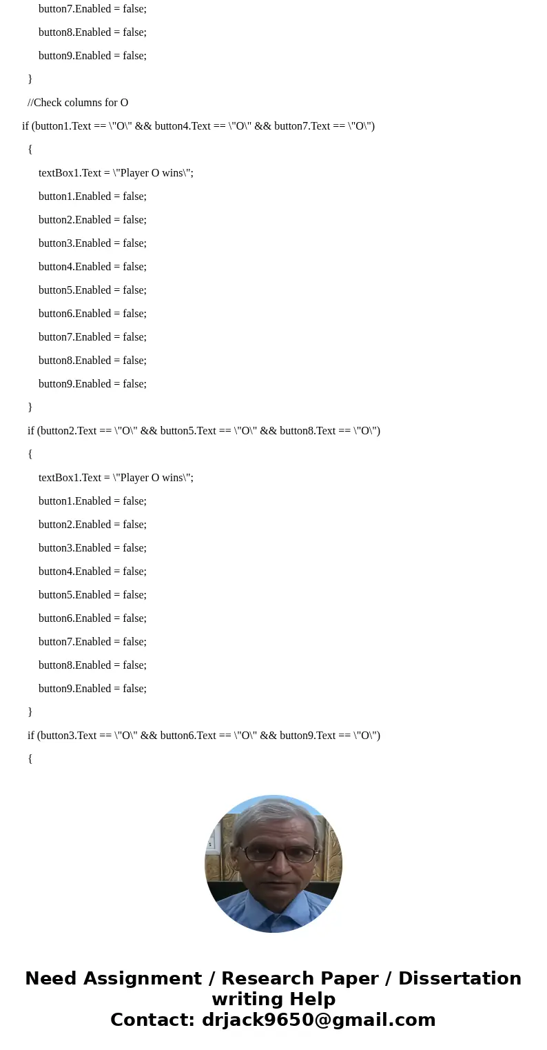 Hello, Im needing help with my C# code. I\'m using C# Visual Studio 2015 Windows Form. I have wrote the code but im having a hard time getting the computer to m Hello, Im needing help with my C# code. I\'m using C# Visual Studio 2015 Windows Form. I have wrote the code but im having a hard time getting the computer to m