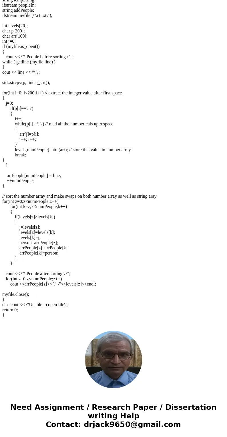 How to read this information from a file and then organize it by the numbers given in numerical order in c++ Robinson,Will 000000155 12 Lost in Space Munster,He How to read this information from a file and then organize it by the numbers given in numerical order in c++ Robinson,Will 000000155 12 Lost in Space Munster,He