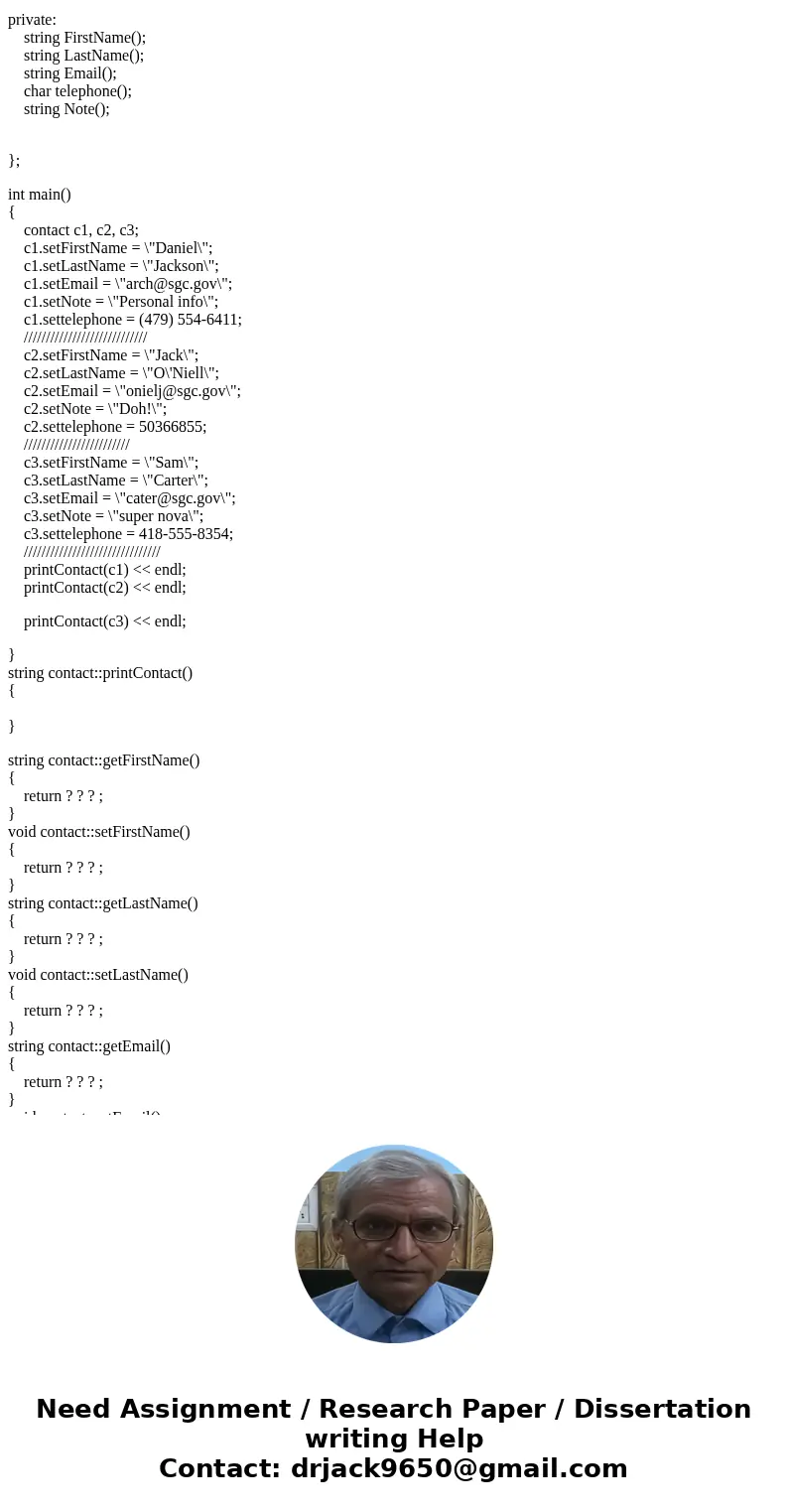 I am working on a basic c++ class project that is asking for the following... ********************************************************************************** I am working on a basic c++ class project that is asking for the following... **********************************************************************************