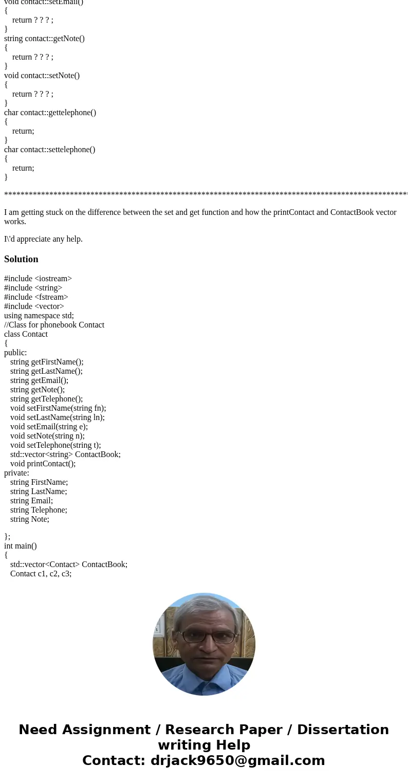 I am working on a basic c++ class project that is asking for the following... ********************************************************************************** I am working on a basic c++ class project that is asking for the following... **********************************************************************************