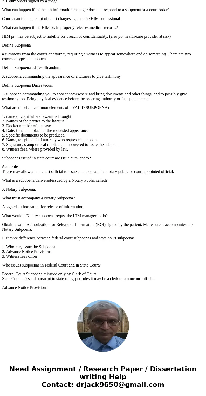 Is health information always admissible as evidence in court? Explain your answer and provide APA references.SolutionWhat is one of the most important non-clini Is health information always admissible as evidence in court? Explain your answer and provide APA references.SolutionWhat is one of the most important non-clini