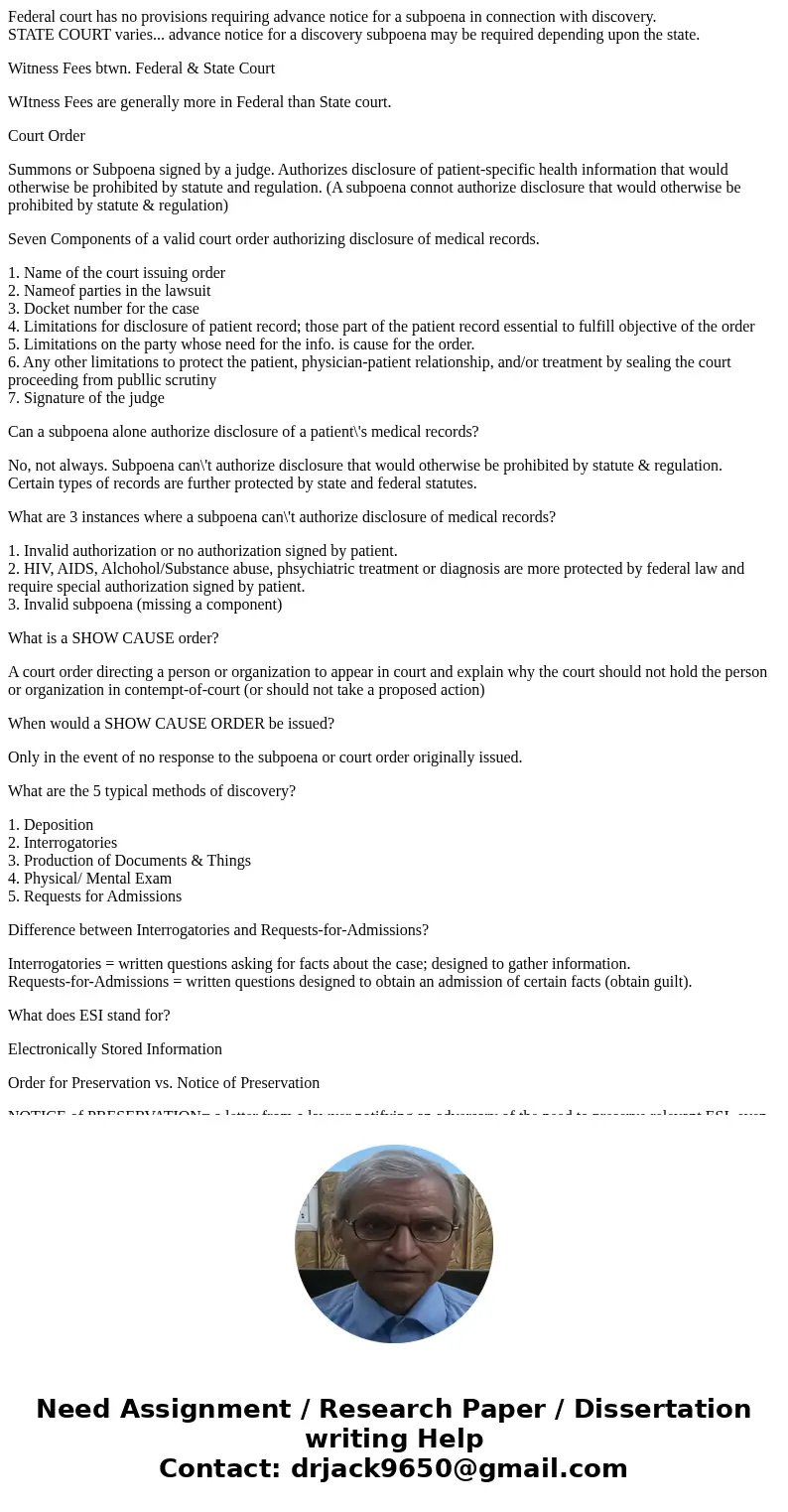 Is health information always admissible as evidence in court? Explain your answer and provide APA references.SolutionWhat is one of the most important non-clini Is health information always admissible as evidence in court? Explain your answer and provide APA references.SolutionWhat is one of the most important non-clini