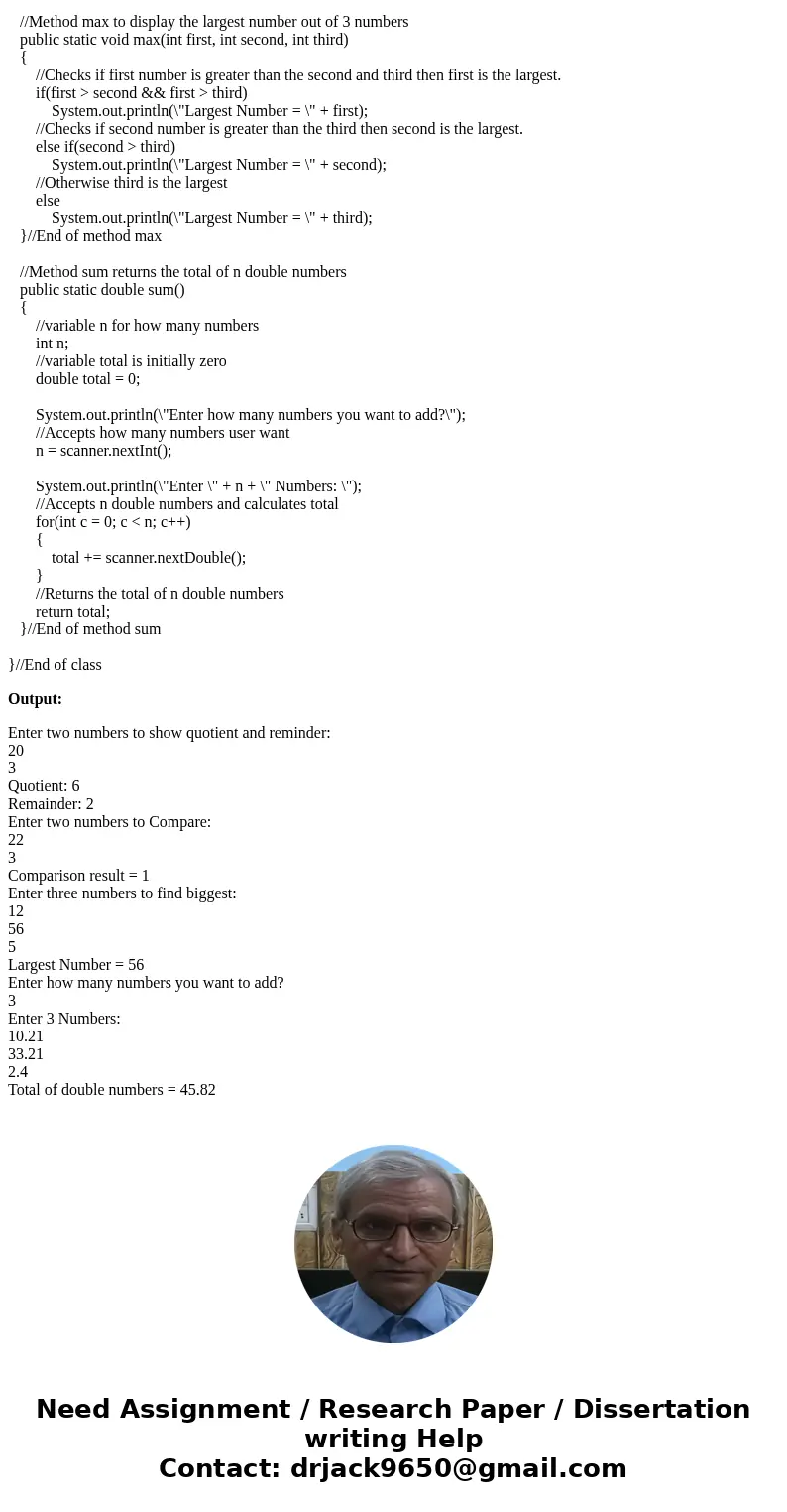 Java Code: Console IO Practice Exercise The purpose of this exercise is to practice console input and output with the Java console. Setup: Create a class called