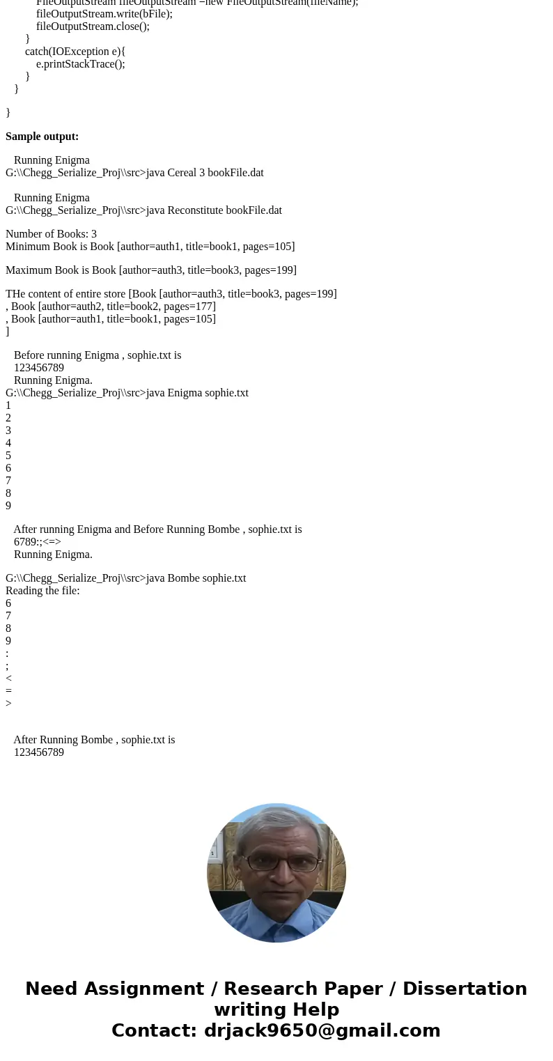 Lab Serialization and Binary I/O Please use Serialization This lab introduces students to reading and writing binary data and objects. After completing this exe Lab Serialization and Binary I/O Please use Serialization This lab introduces students to reading and writing binary data and objects. After completing this exe