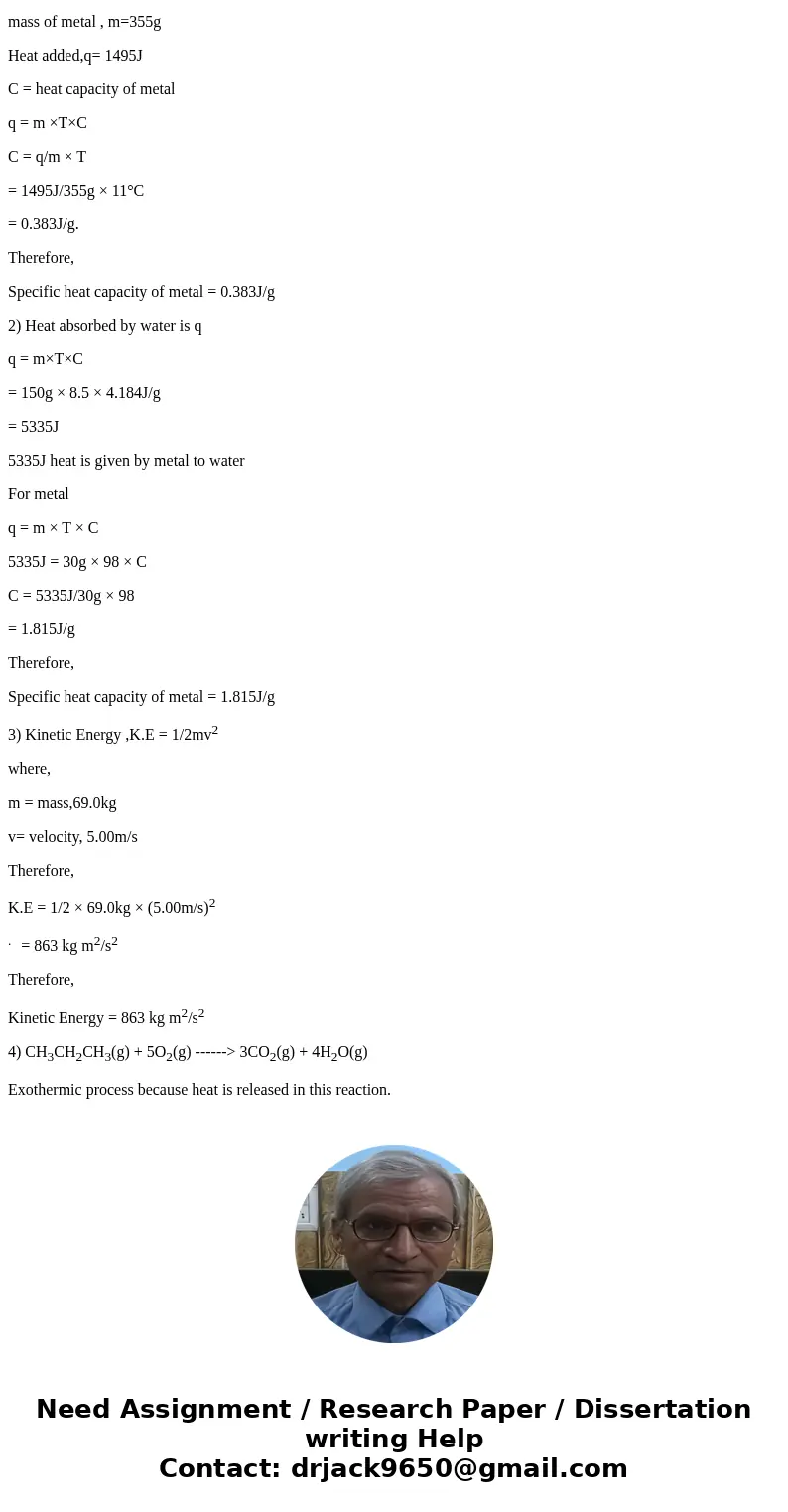 Need help ASAP See pago Question (1 point) 1st attempt lhdl See Periodic Table O See If 1495 J of heat is needed to raise the temperature of a 355 g sample of   Need help ASAP See pago Question (1 point) 1st attempt lhdl See Periodic Table O See If 1495 J of heat is needed to raise the temperature of a 355 g sample of