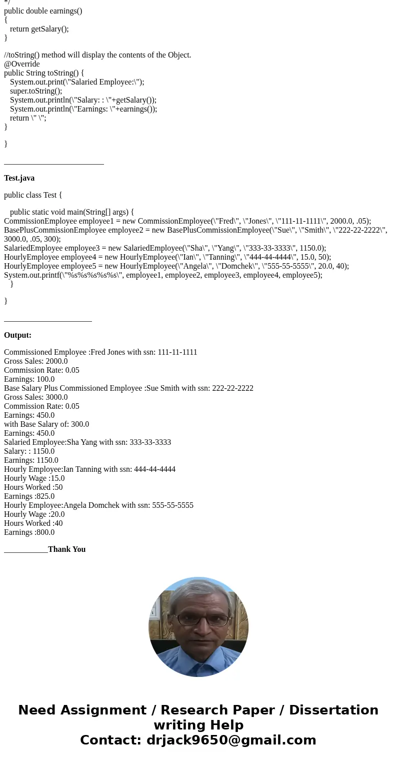 NEED HELP WRITING A JAVA PROGRAM In Chapter 9, we studied an inheritance hierarchy in which class BasePlusCommissionEmployee inherited from CommissionEmployee.  NEED HELP WRITING A JAVA PROGRAM In Chapter 9, we studied an inheritance hierarchy in which class BasePlusCommissionEmployee inherited from CommissionEmployee.
