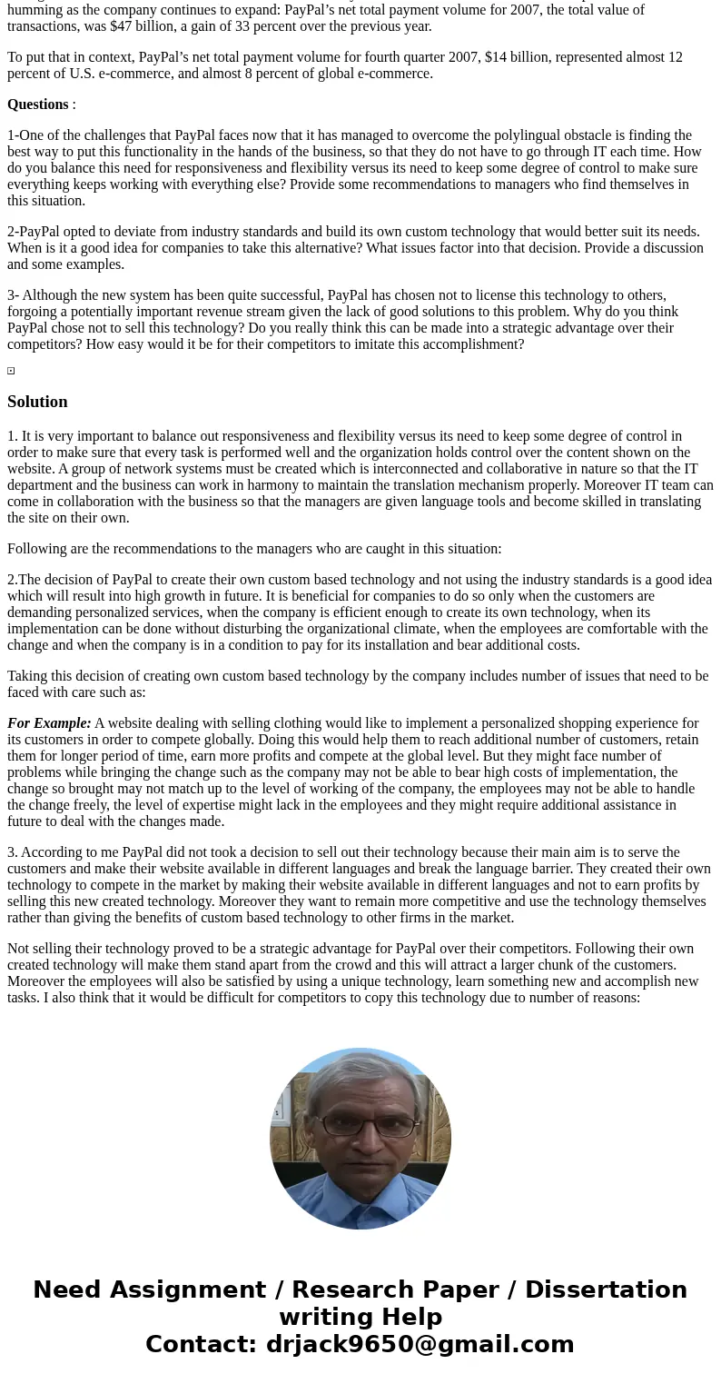 PayPal: Going Global All Languages at a Time When you’re a global company that keeps expanding into new countries, how do you keep all of your consumer sites up PayPal: Going Global All Languages at a Time When you’re a global company that keeps expanding into new countries, how do you keep all of your consumer sites up
