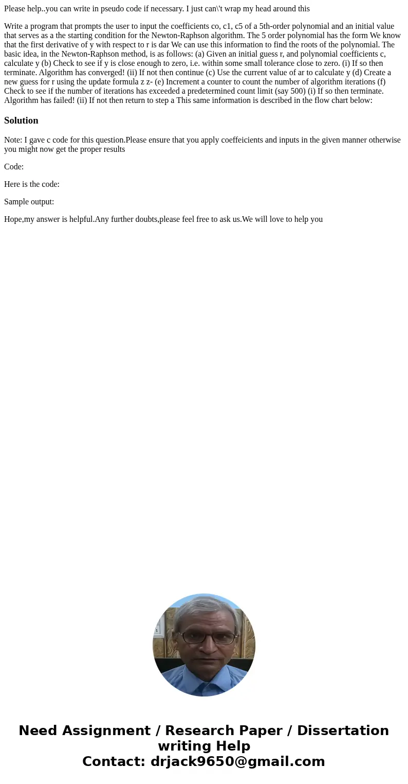 Please help..you can write in pseudo code if necessary. I just can\'t wrap my head around this Write a program that prompts the user to input the coefficients c Please help..you can write in pseudo code if necessary. I just can\'t wrap my head around this Write a program that prompts the user to input the coefficients c