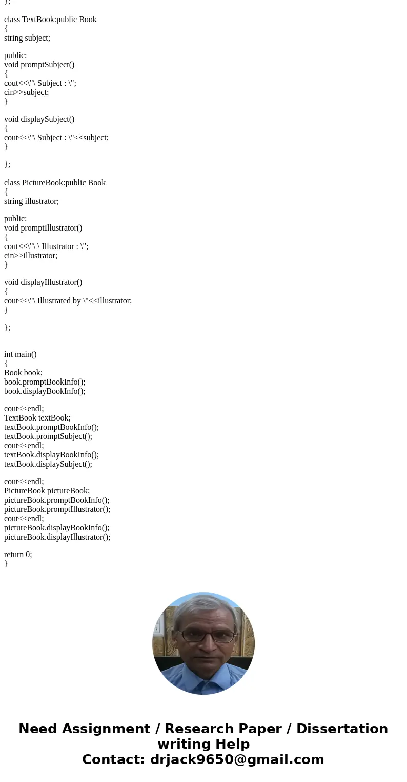 Python 3 I. Overview This checkpoint is intended to help you practice the syntax of basic inheritance. In looking at the collection of books next to your bed,   Python 3 I. Overview This checkpoint is intended to help you practice the syntax of basic inheritance. In looking at the collection of books next to your bed,