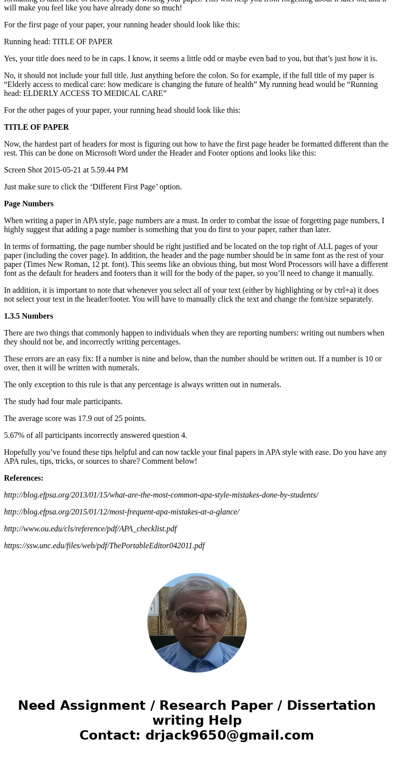 Review the APA requirements. then explain what you believe to be the most challenging aspect of APA formattingSolution1.1 APA Paper Review APA (American Psychol Review the APA requirements. then explain what you believe to be the most challenging aspect of APA formattingSolution1.1 APA Paper Review APA (American Psychol