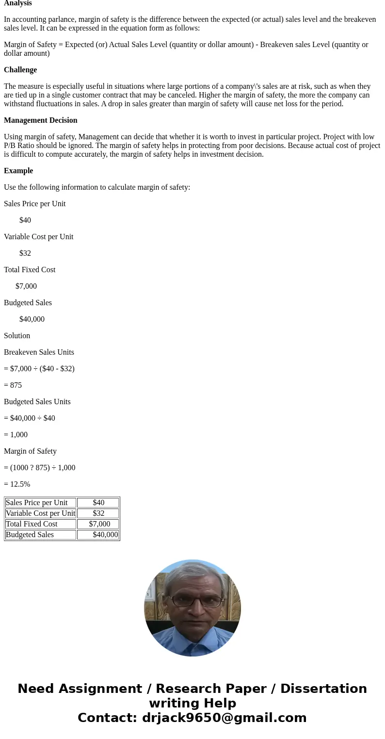 Select an article of your choice from the library on cost-volume-profit, margin of safety, or the degree of operating leverage and provide an analysis of what y Select an article of your choice from the library on cost-volume-profit, margin of safety, or the degree of operating leverage and provide an analysis of what y
