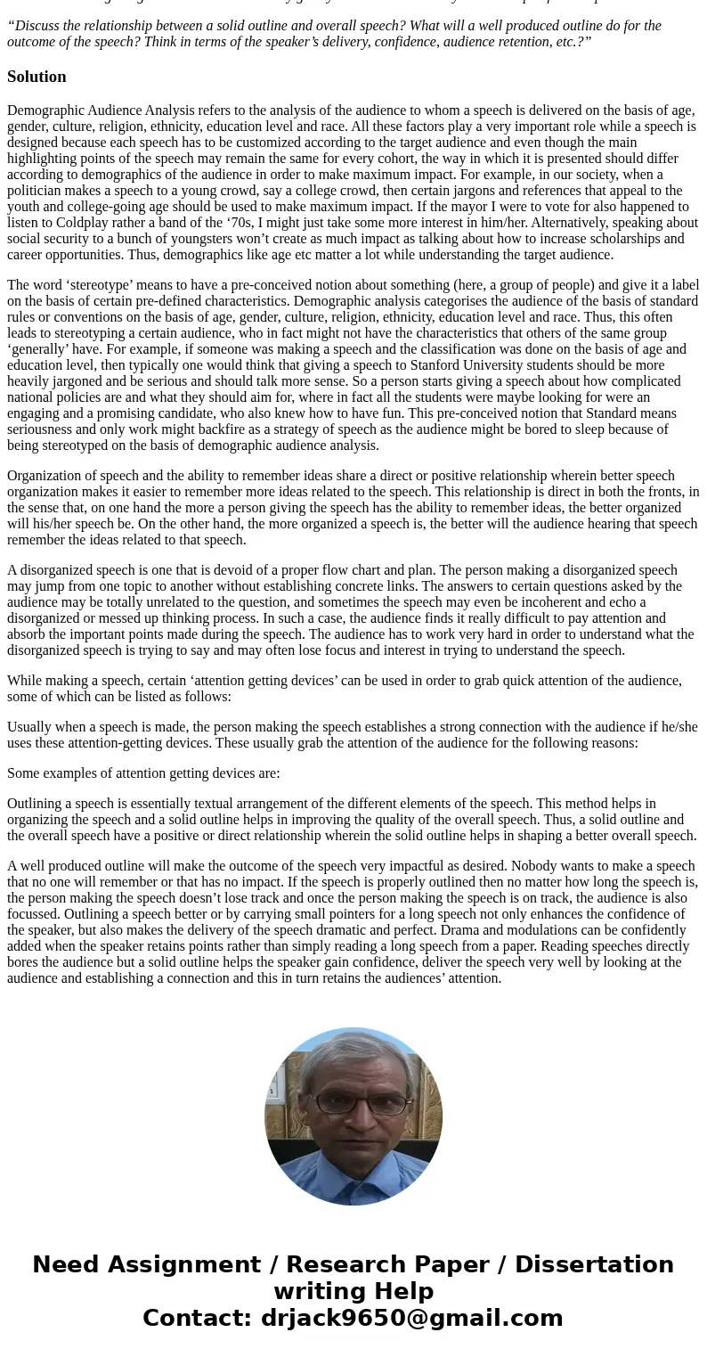 “Tell how demographic audience analysis is used in our society, give examples. Can demographic analysis lead to stereotypes of a certain audience? Give your opi “Tell how demographic audience analysis is used in our society, give examples. Can demographic analysis lead to stereotypes of a certain audience? Give your opi