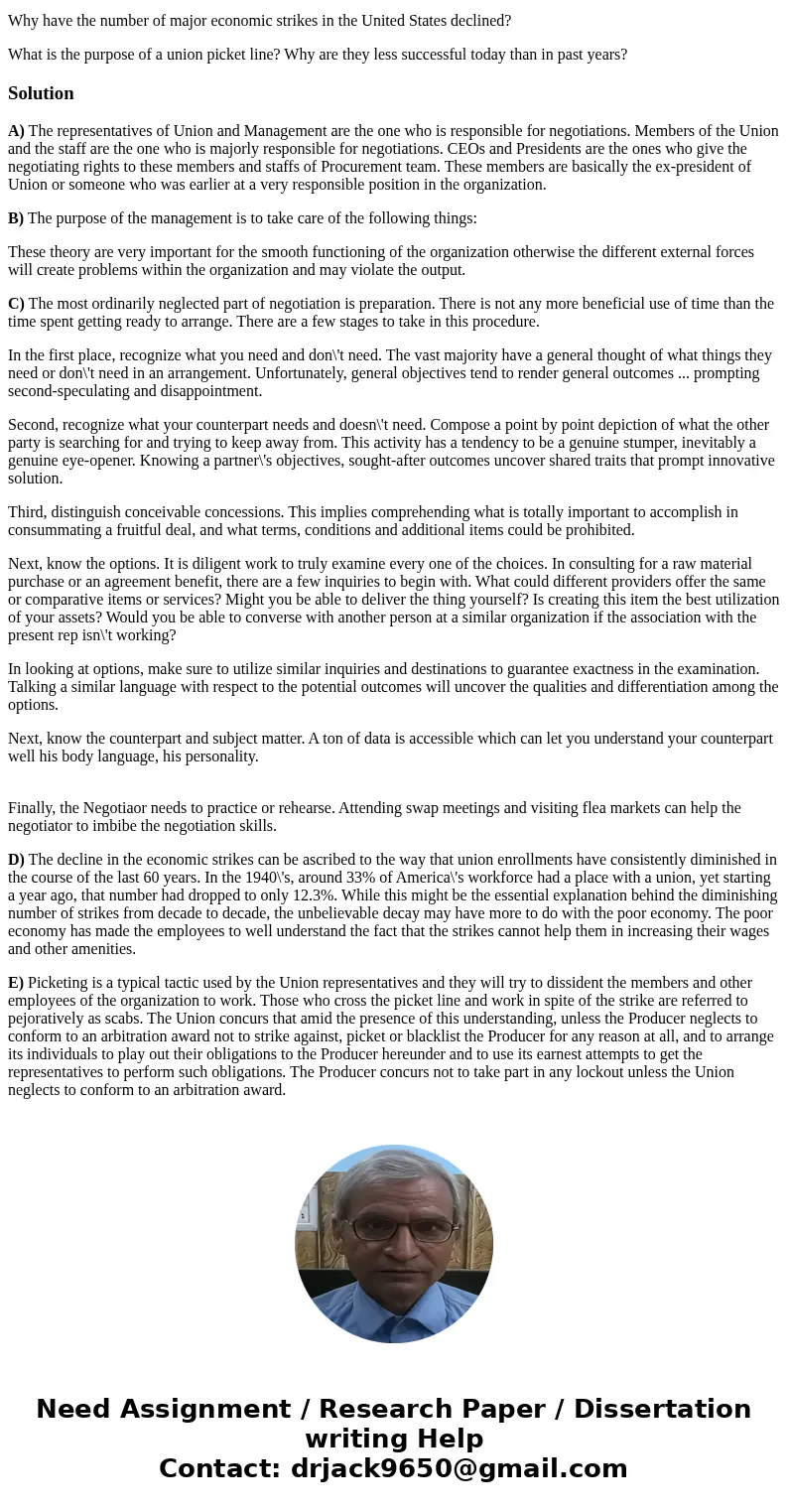 Who are the people directly involved in the collective bargaining process? What are their roles? What is the purpose of a management right clause? Do you agree  Who are the people directly involved in the collective bargaining process? What are their roles? What is the purpose of a management right clause? Do you agree