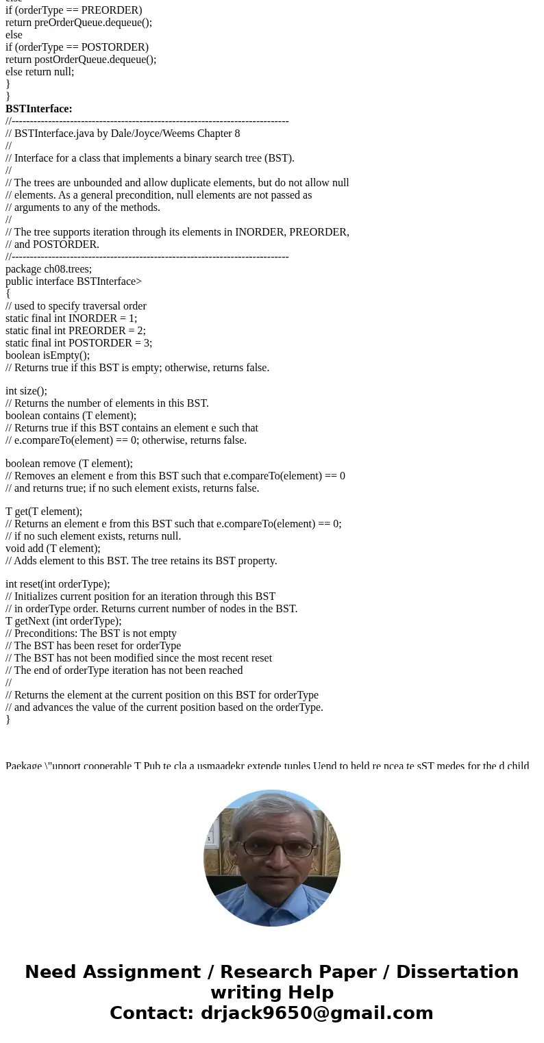 1) The Binary search tree ADT is extended to include a boolean method similarTrees that receives references to two binary trees and determines whether the shape 1) The Binary search tree ADT is extended to include a boolean method similarTrees that receives references to two binary trees and determines whether the shape
