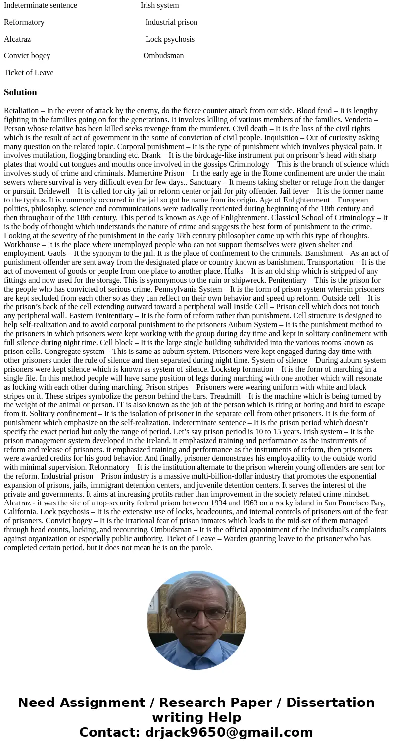 All answers must be in your own words Provide a good, understandable definition of the following 40, using your own words (do not simply copy words from the boo All answers must be in your own words Provide a good, understandable definition of the following 40, using your own words (do not simply copy words from the boo