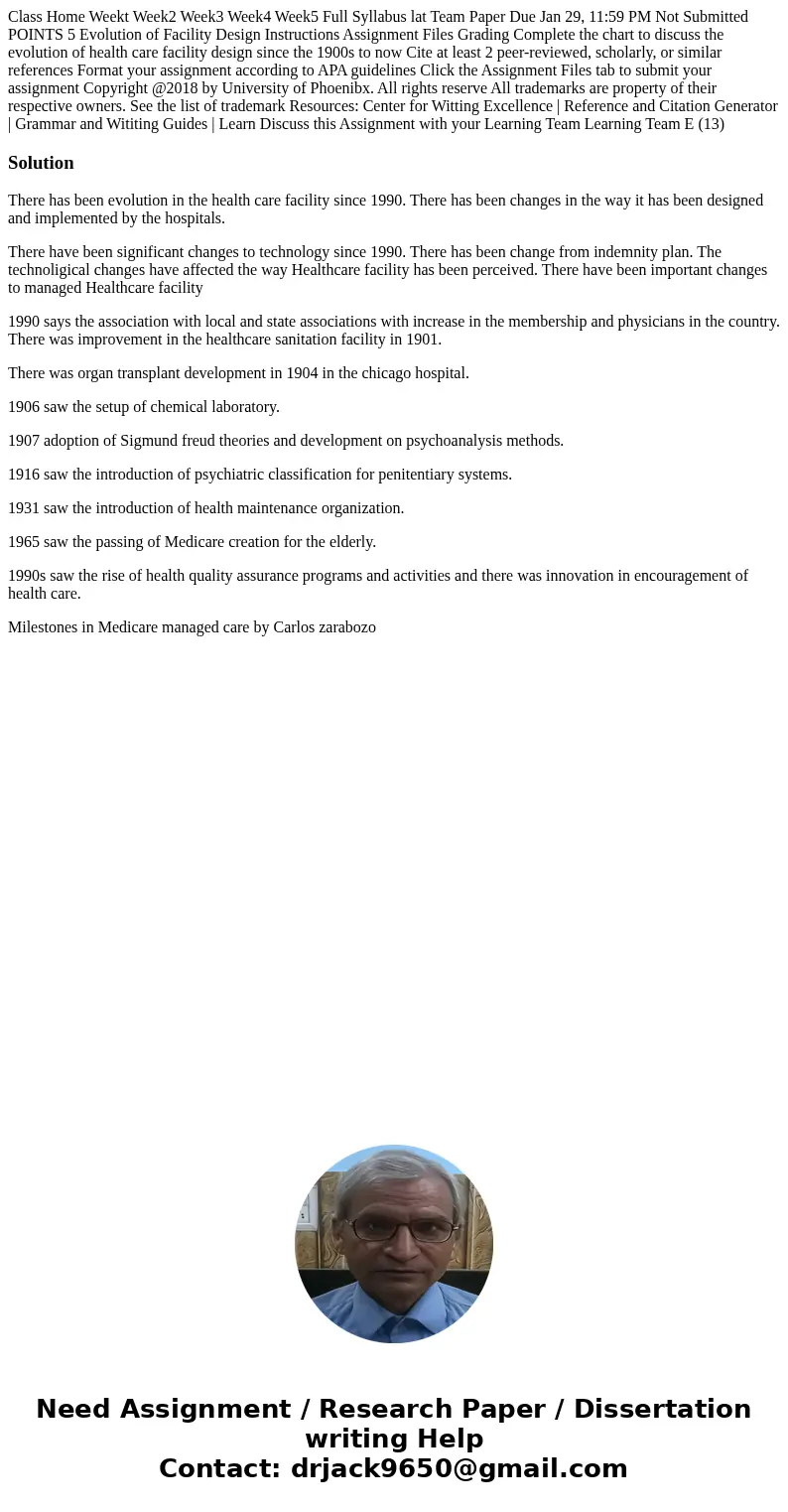 Class Home Weekt Week2 Week3 Week4 Week5 Full Syllabus lat Team Paper Due Jan 29, 11:59 PM Not Submitted POINTS 5 Evolution of Facility Design Instructions Ass  Class Home Weekt Week2 Week3 Week4 Week5 Full Syllabus lat Team Paper Due Jan 29, 11:59 PM Not Submitted POINTS 5 Evolution of Facility Design Instructions Ass