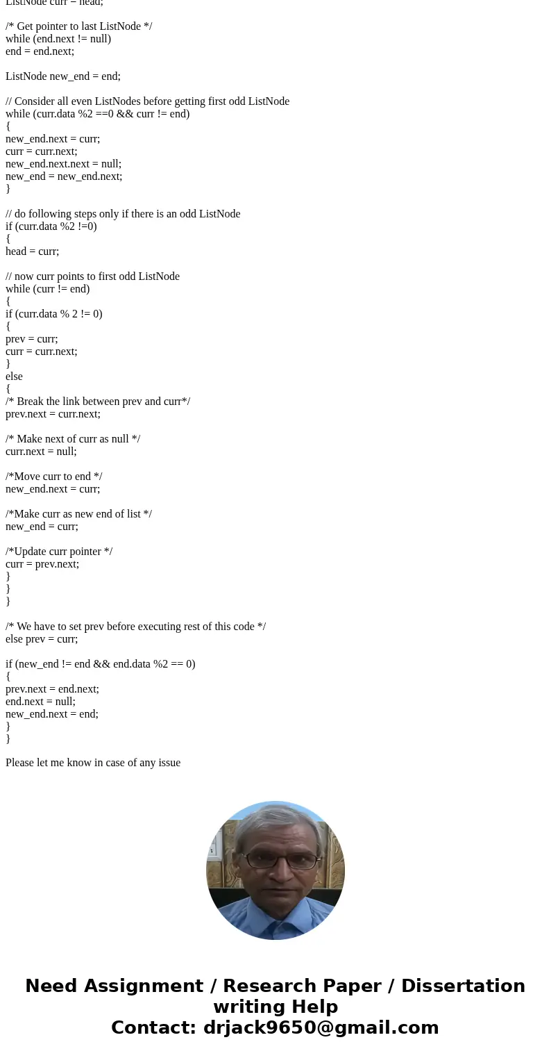 Group nodes by their index: If there is a singly linked list, based on indexes, group all nodes with odd index first followed by the nodes with even index. Exam Group nodes by their index: If there is a singly linked list, based on indexes, group all nodes with odd index first followed by the nodes with even index. Exam