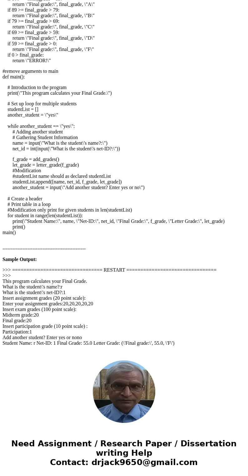 Hello, I am currently taking a course in Data Structures with Python. Here is my question: In this assignment, we will develop an algorithm to calculate the fin Hello, I am currently taking a course in Data Structures with Python. Here is my question: In this assignment, we will develop an algorithm to calculate the fin