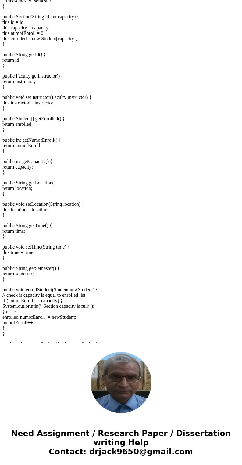 Hello. I\'m currently working on the last section to my assignment and I\'m running into issues. I\'ll post a screenshot of the directions provided to us, my 5  Hello. I\'m currently working on the last section to my assignment and I\'m running into issues. I\'ll post a screenshot of the directions provided to us, my 5