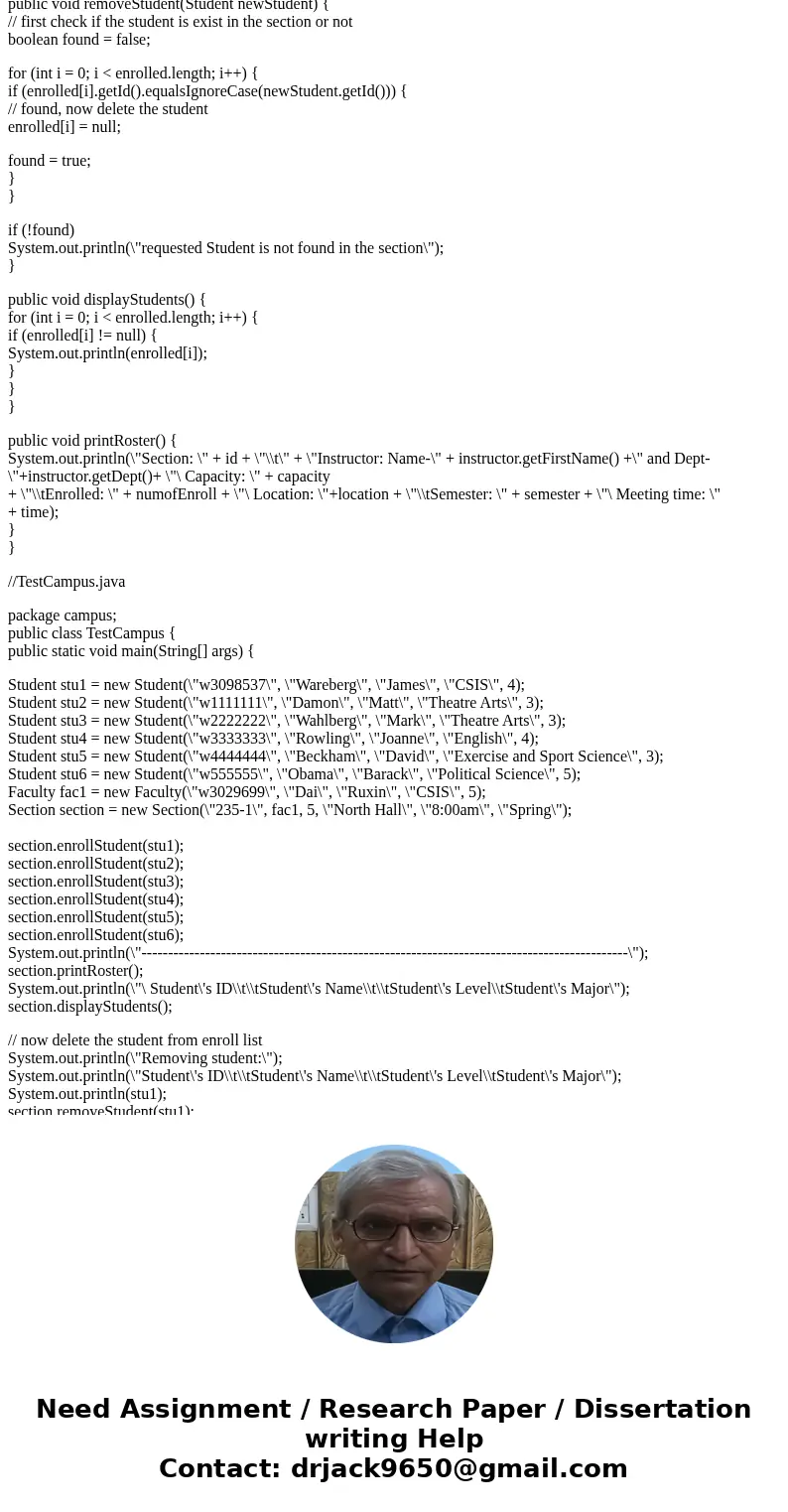 Hello. I\'m currently working on the last section to my assignment and I\'m running into issues. I\'ll post a screenshot of the directions provided to us, my 5  Hello. I\'m currently working on the last section to my assignment and I\'m running into issues. I\'ll post a screenshot of the directions provided to us, my 5