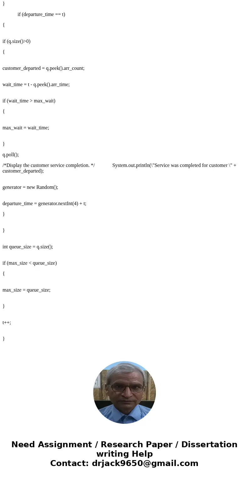 How can I do this in JAVA?? Queue simulation. Write a program that simulates a checkout line in asupermarket. A queue is FIFO, so enqueue at the tail of the que How can I do this in JAVA?? Queue simulation. Write a program that simulates a checkout line in asupermarket. A queue is FIFO, so enqueue at the tail of the que