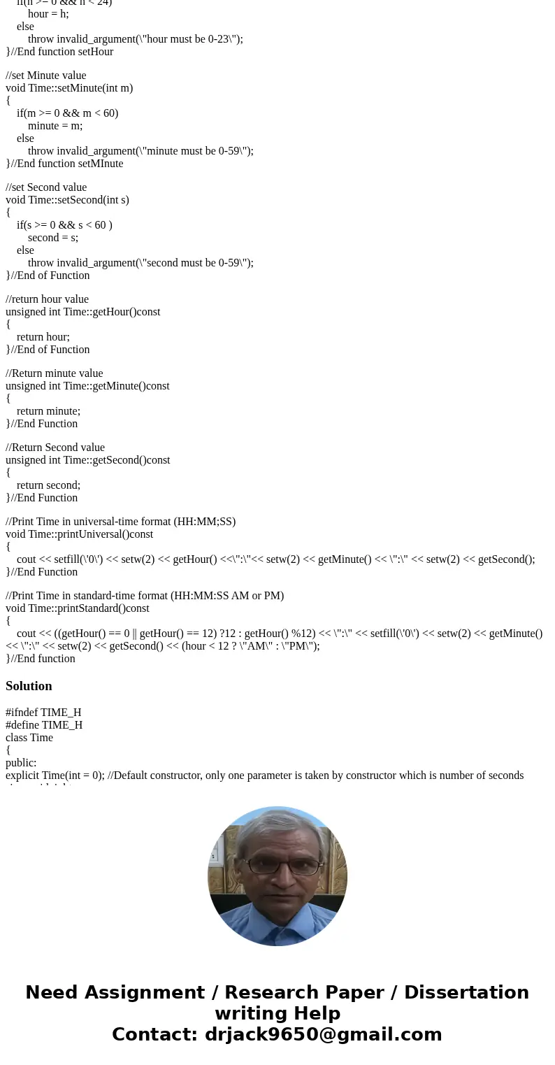 I AM TRYING TO MODIFY MY PROGRAM BELOW TO IMPLEMENT THE TIME AS A NUMBER OF SECONDS SINCE MIDNIGHT AND SHOW THAT THERE IS NO VISIBLE CHANGE IN FUNCTIONALITY TO  I AM TRYING TO MODIFY MY PROGRAM BELOW TO IMPLEMENT THE TIME AS A NUMBER OF SECONDS SINCE MIDNIGHT AND SHOW THAT THERE IS NO VISIBLE CHANGE IN FUNCTIONALITY TO