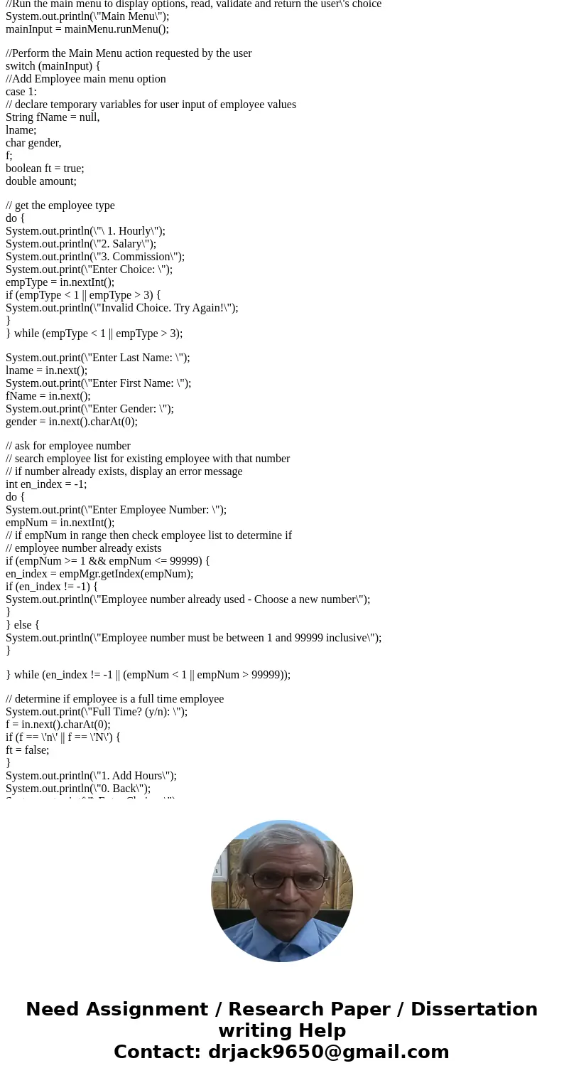 I have a class with an array of objects and getting a null pointer exception. How do I fix the nullpointerexception on this array of objects? When addEmployee i I have a class with an array of objects and getting a null pointer exception. How do I fix the nullpointerexception on this array of objects? When addEmployee i
