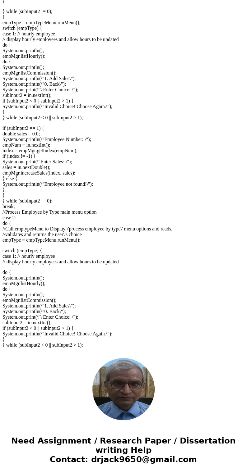 I have a class with an array of objects and getting a null pointer exception. How do I fix the nullpointerexception on this array of objects? When addEmployee i I have a class with an array of objects and getting a null pointer exception. How do I fix the nullpointerexception on this array of objects? When addEmployee i