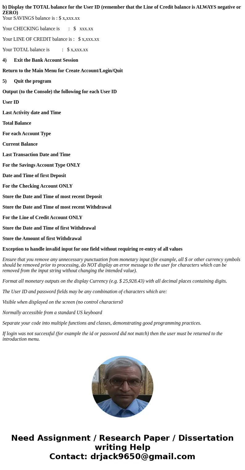 I have created the basic program for this assignment and included my code below. However, I\'m stuck on how to expanded per the instructions in bold. C++ Progra I have created the basic program for this assignment and included my code below. However, I\'m stuck on how to expanded per the instructions in bold. C++ Progra