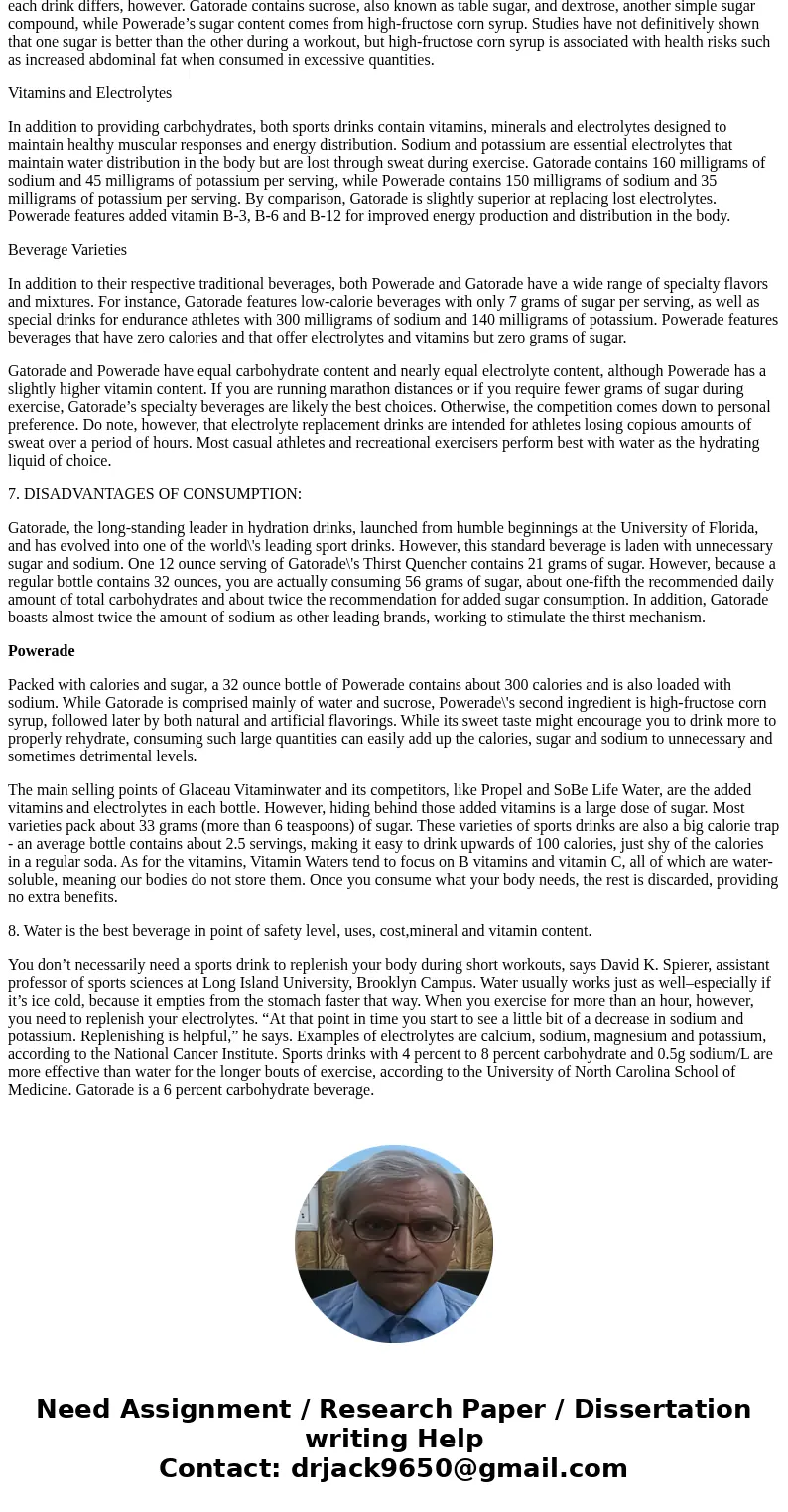 IN YOUR OWN WORDS Assignment: As a Registered Dietitian, you have been invited to a “Lunch and Learn” program at a very large law firm. The firm must make a dec