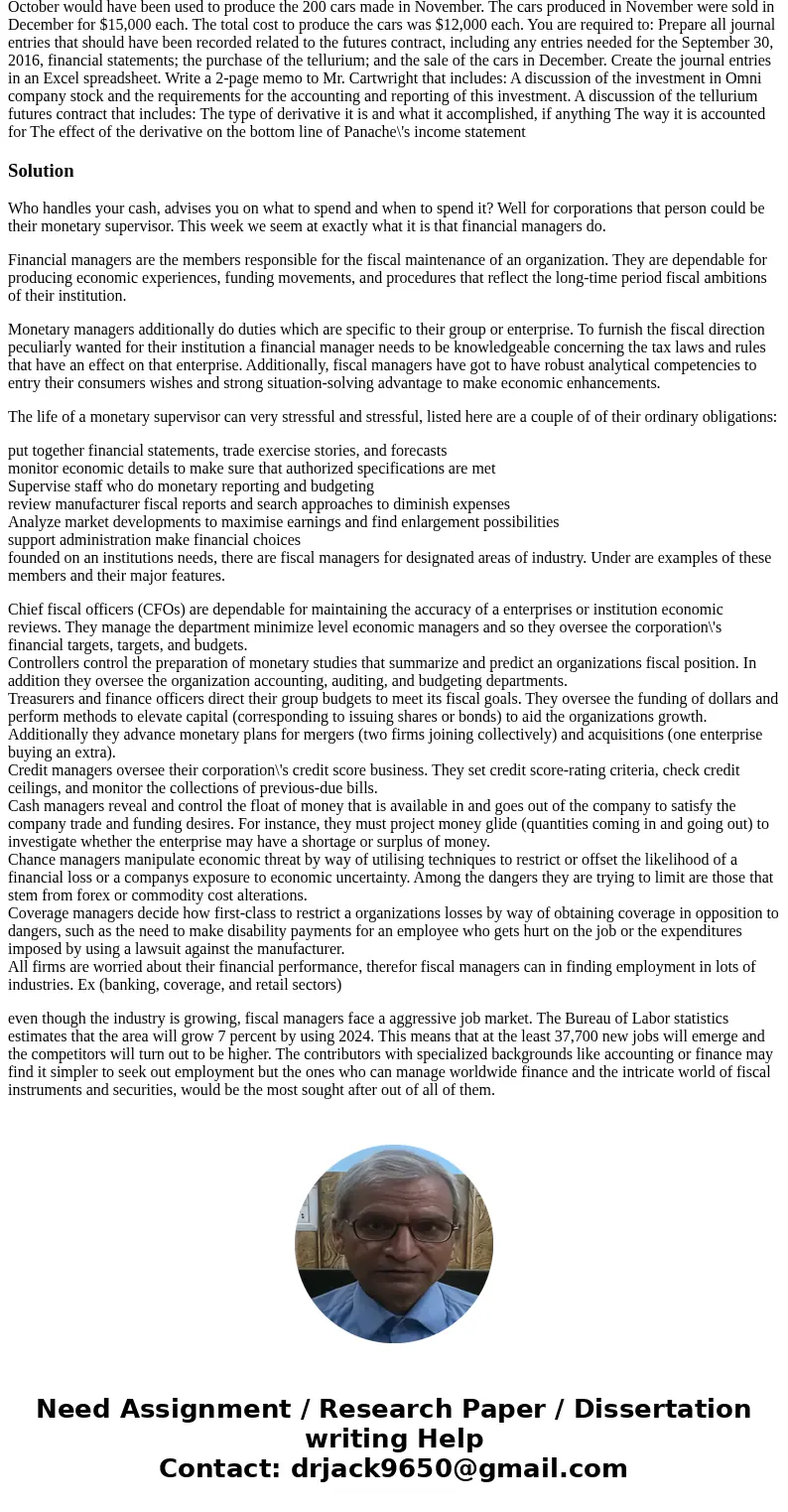 It\'s your third week on the job at Panache Inc. Last week, you made sure all investment transactions for trading, available-for-sale, held-to-maturity, and equ It\'s your third week on the job at Panache Inc. Last week, you made sure all investment transactions for trading, available-for-sale, held-to-maturity, and equ