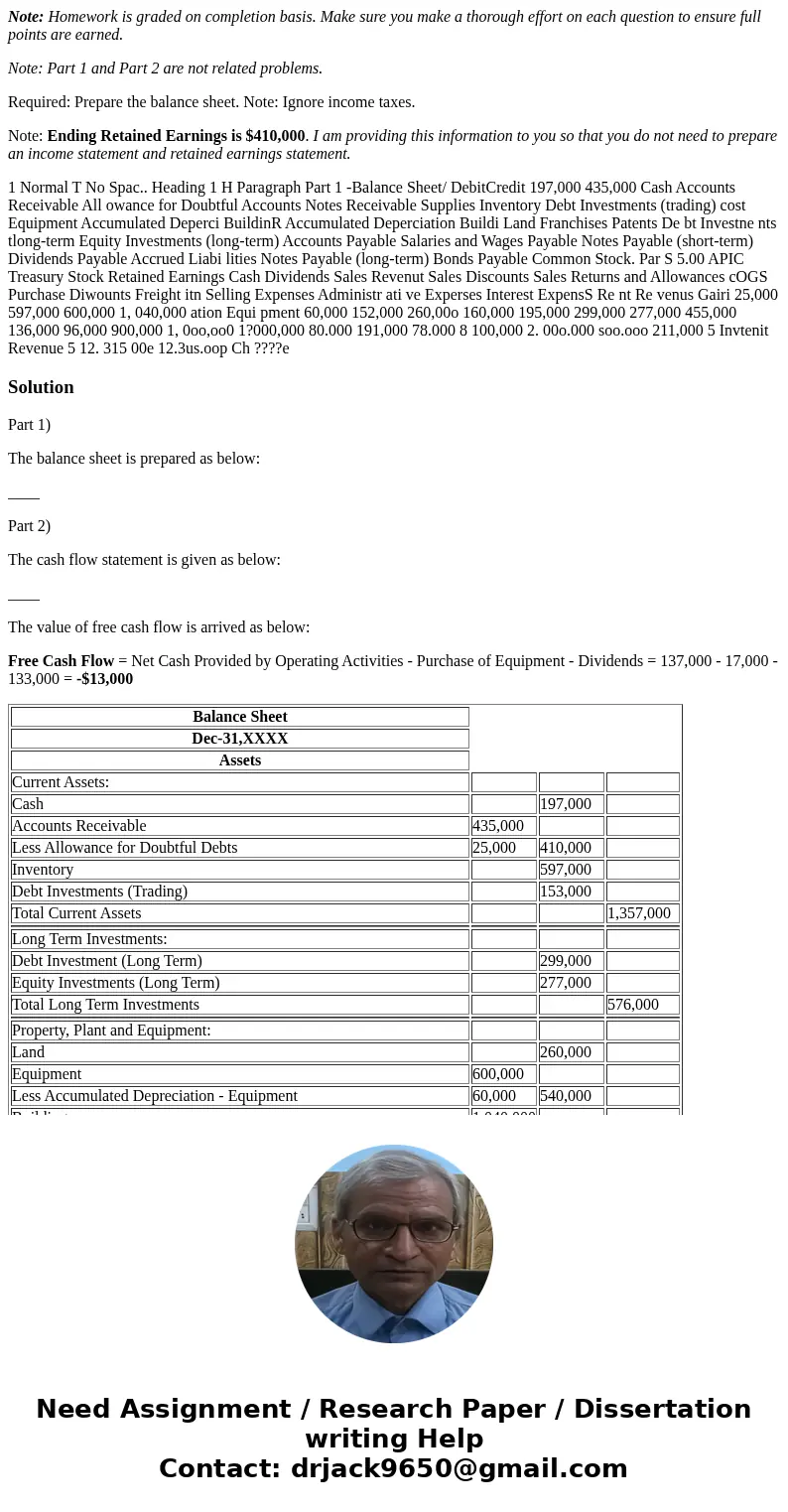 Note: Homework is graded on completion basis. Make sure you make a thorough effort on each question to ensure full points are earned. Note: Part 1 and Part 2 ar