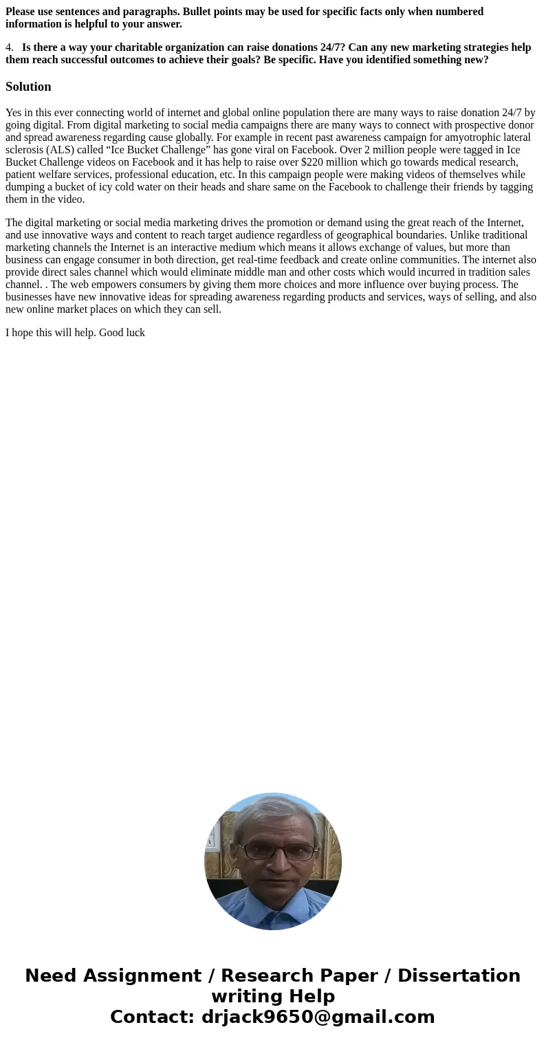 Please use sentences and paragraphs. Bullet points may be used for specific facts only when numbered information is helpful to your answer. 4. Is there a way yo Please use sentences and paragraphs. Bullet points may be used for specific facts only when numbered information is helpful to your answer. 4. Is there a way yo