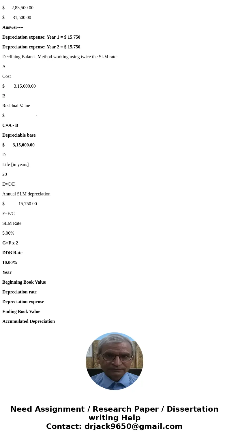 PROBLEM IV A boiler acquired on January 2, at a cost of $315,000 has an estimated useful life of 20 years Assuming that it will have no residual value, determi  PROBLEM IV A boiler acquired on January 2, at a cost of $315,000 has an estimated useful life of 20 years Assuming that it will have no residual value, determi