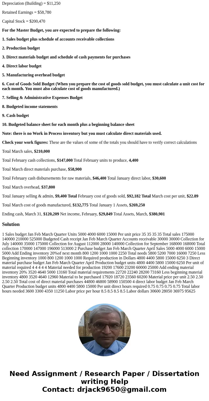 Since each question correlates to the other question please supply all ten questions in a spreadsheet style format : Brad\'s Baskets, a manufacturing business t Since each question correlates to the other question please supply all ten questions in a spreadsheet style format : Brad\'s Baskets, a manufacturing business t