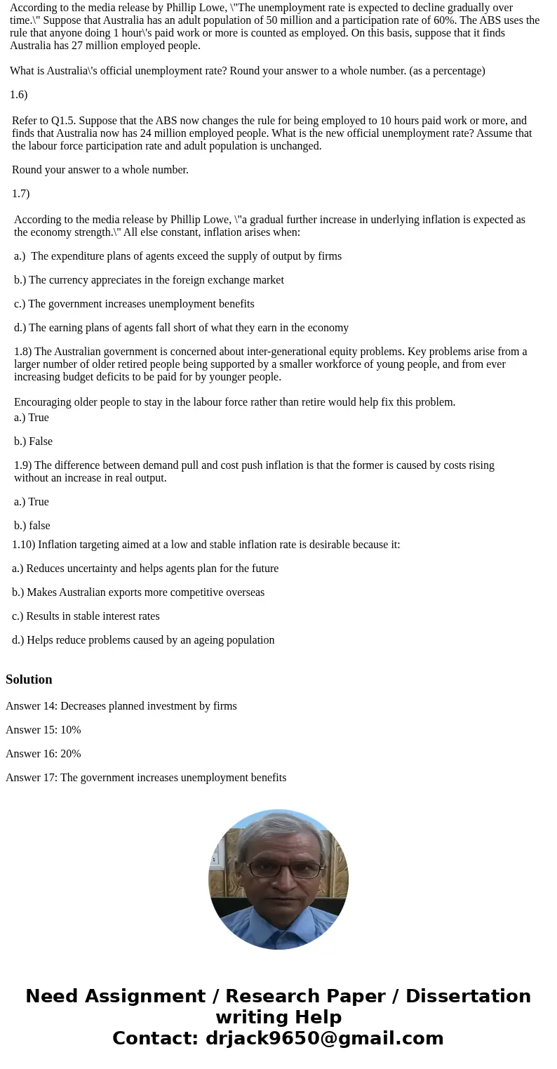 Statement by Philip Lowe, Governor: Monetary Policy Decision At its meeting today, the Board decided to leave the cash rate unchanged at 1.50 per cent. There ha