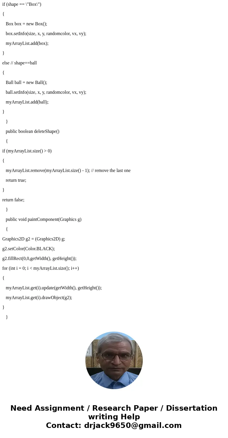 This is Java Programing. Add a shape of oval to BOXBALLOVAL. import java.awt.*; import java.awt.event.*; import java.util.*; import java.util.Timer; import java This is Java Programing. Add a shape of oval to BOXBALLOVAL. import java.awt.*; import java.awt.event.*; import java.util.*; import java.util.Timer; import java