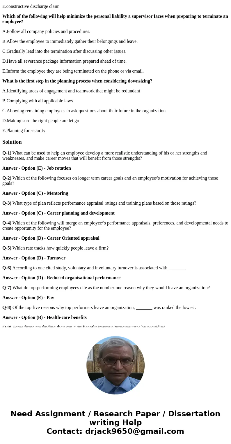 What can be used to help an employee develop a more realistic understanding of his or her strengths and weaknesses, and make career moves that will benefit from