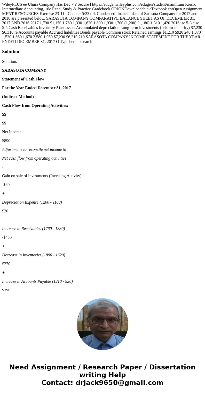  WileyPLUS ee Uhura Company Has Dec × ? Secure l https://edugenwileyplus.com/edugen/student/mainfr.uni Kieso, Intermediate Accounting, 16e Read, Study & Pra