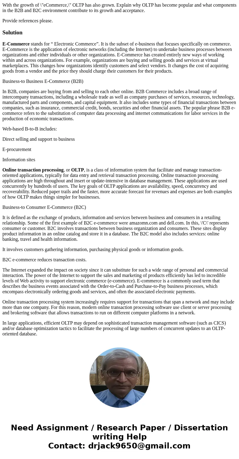 With the growth of \ With the growth of \