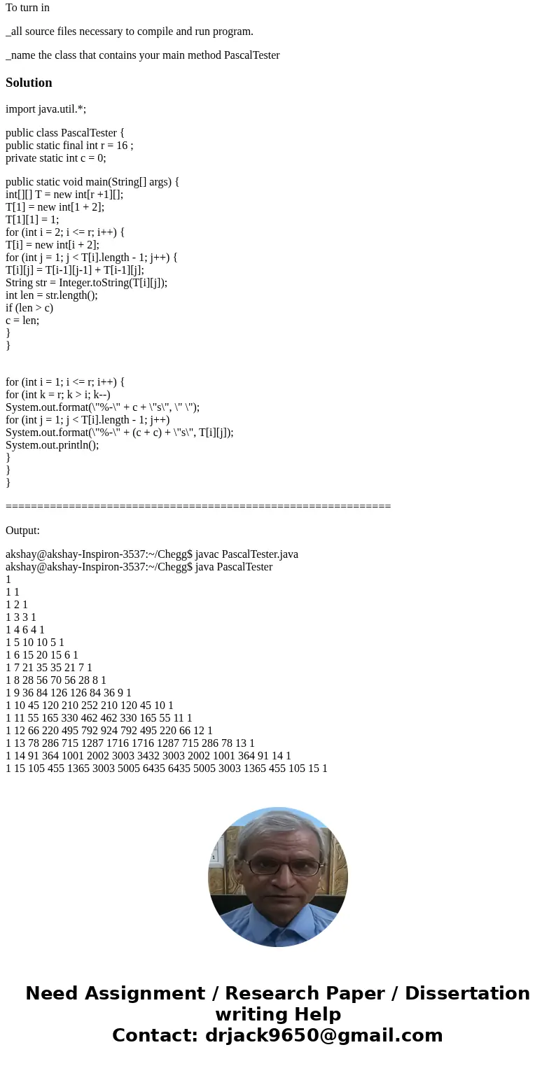 2-D Arrays Pascal\'s Triangle Blaise Pascal was a French mathematician and philosopher who lived in the mid-1600\'s. He accomplished much in his lifetime, inclu
