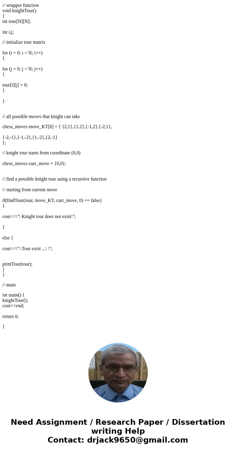 A program that will move the knight around a chessboard. The board is represented by an 8-by-8 double-subscripted array board. Each of the squares is ini- Chapt
