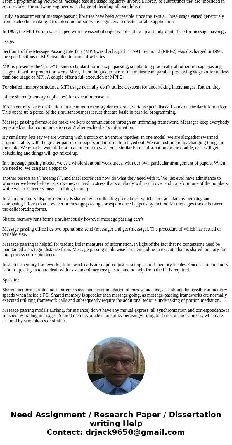 Any help on any question is appreciated. Thanks! 4. (2 points) Describe any benefits of using shared memory over message passing communication. 5. (2 points) De