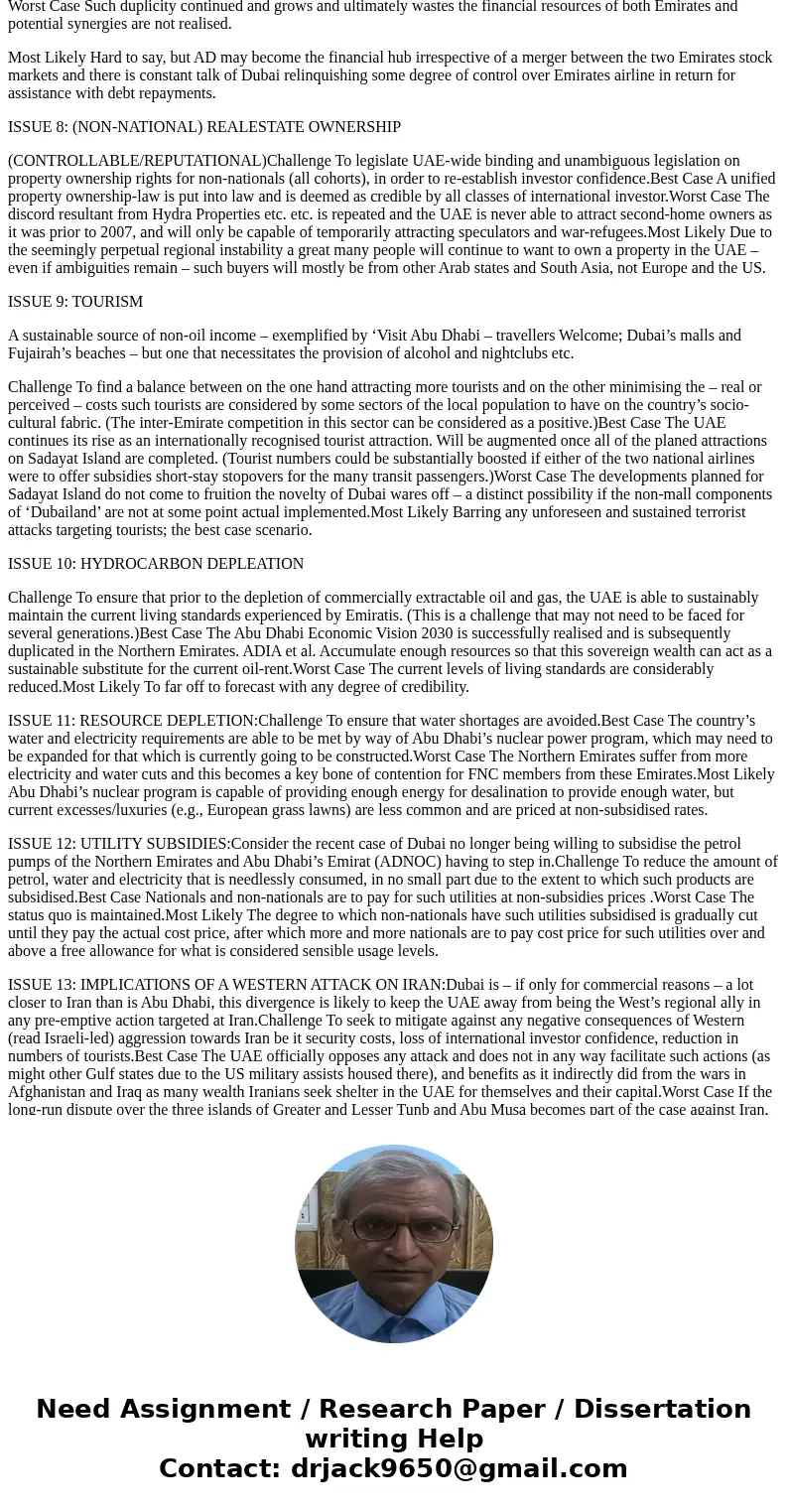 Assignment 3 at least 3 paper Prepare a review of literature about strategic information systems challenges in public sector in the UAE. Choose one department o