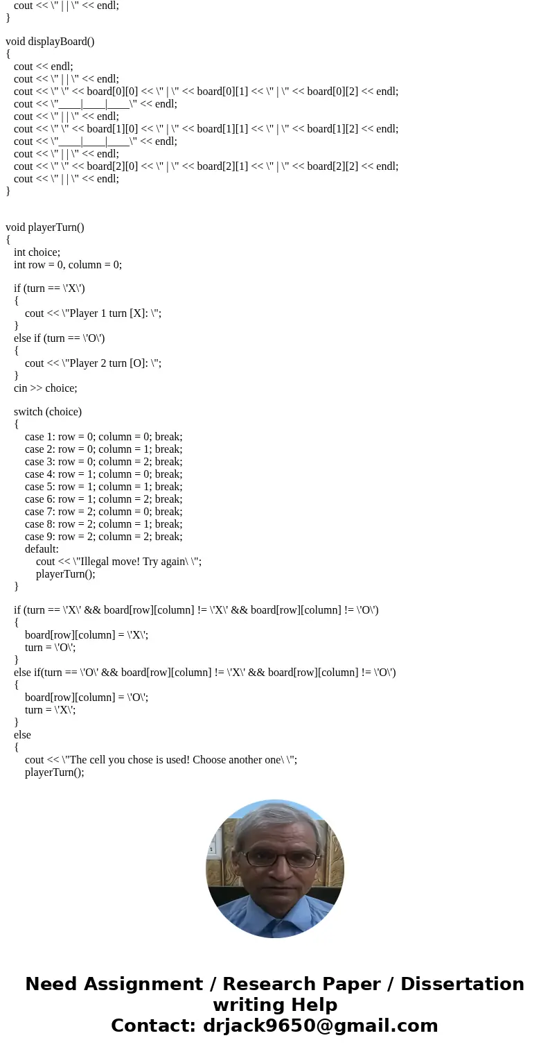 C++ TIC TOC game using a multidimensional array. It should allow two humans to play together. Your game must prevent illegal moves and have an option to erase t C++ TIC TOC game using a multidimensional array. It should allow two humans to play together. Your game must prevent illegal moves and have an option to erase t