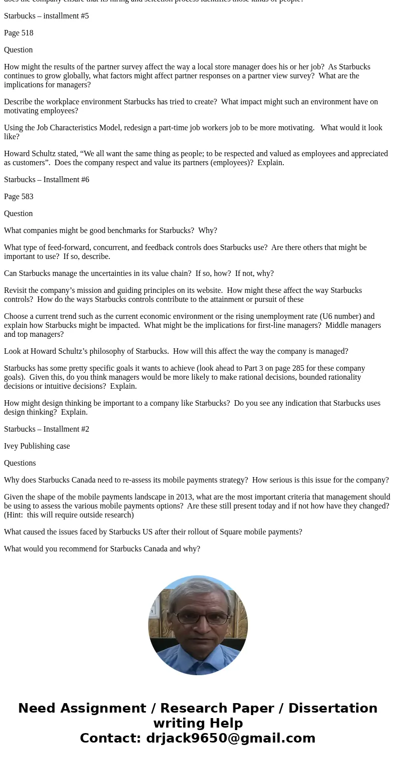 Choose a current trend such as the current economic environment or the rising unemployment rate (U6 number) and explain how Starbucks might be impacted. What mi