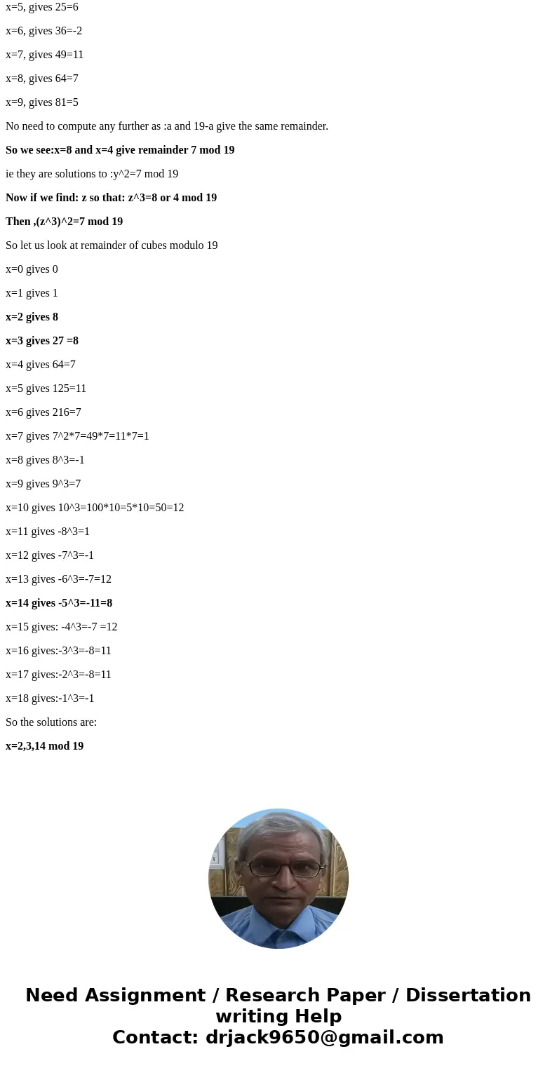 determine whether each congruence is solvable. if the congruence is solvable, find the number of incongruent solutions.Solution17 is a prime number: a and 17-a  determine whether each congruence is solvable. if the congruence is solvable, find the number of incongruent solutions.Solution17 is a prime number: a and 17-a