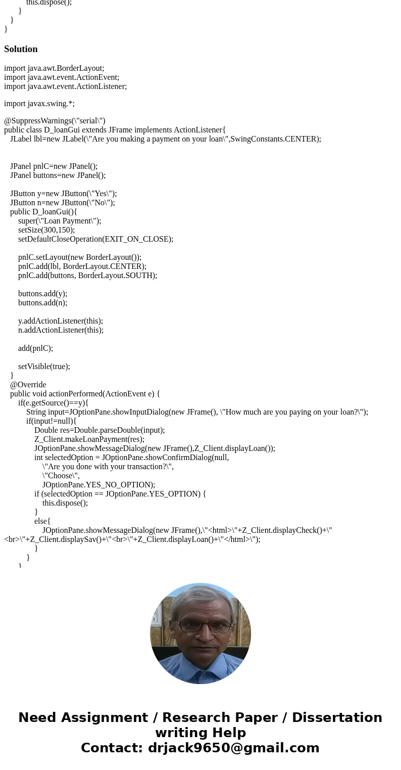 For the loan payments, the user is to choose whether the loan is for a mortgage, a student loan, an auto loan, or a personal loan. For Mortgage: assume $250,000