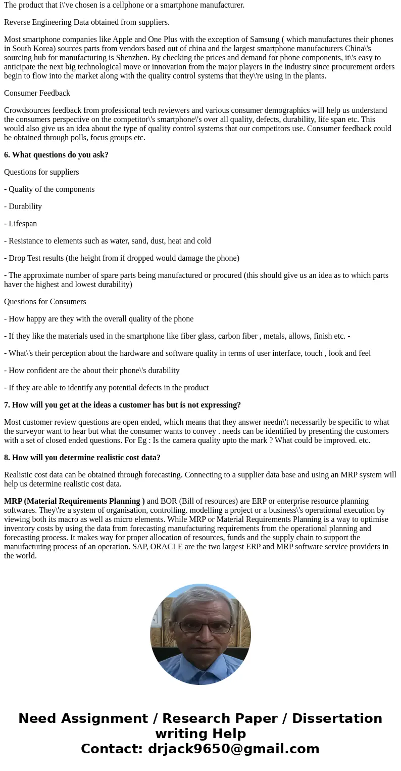 Hi, Would anyone be able to help in answering Chapter 11.1 problem 1 CS from the book Quality 5th Edition by Donna C.S Summers? I’ve checked the solution manual Hi, Would anyone be able to help in answering Chapter 11.1 problem 1 CS from the book Quality 5th Edition by Donna C.S Summers? I’ve checked the solution manual