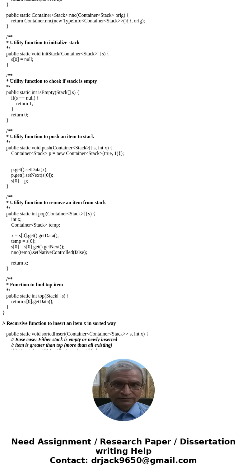 I have a stack in Java populated with integers. I\'m trying to compare the elements in the stack to determine which is the largest. Basically, I enter the eleme I have a stack in Java populated with integers. I\'m trying to compare the elements in the stack to determine which is the largest. Basically, I enter the eleme